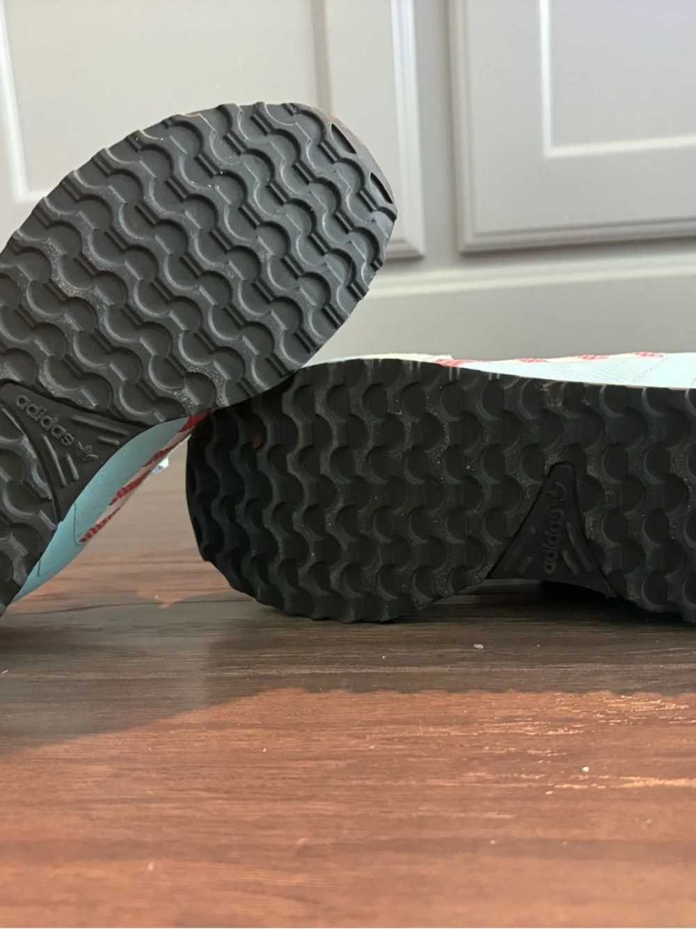 Adidas Originals Kids ZX 700 HD CF – Light Blue/Pink – Size US 3 / EU 35 - Picture 7 of 7